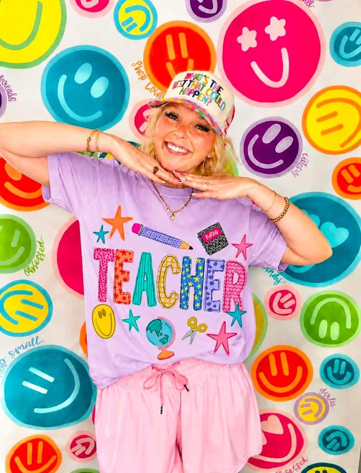 Teacher whimsy Tee
