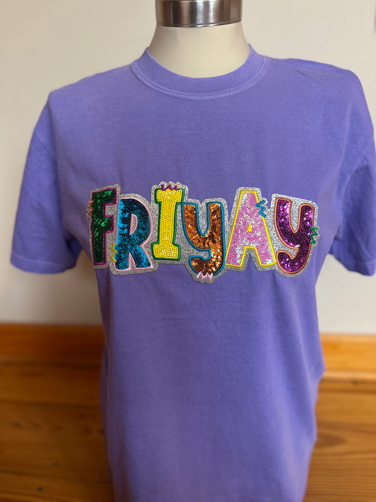 Friyay Short Sleeve Patch T-Shirt