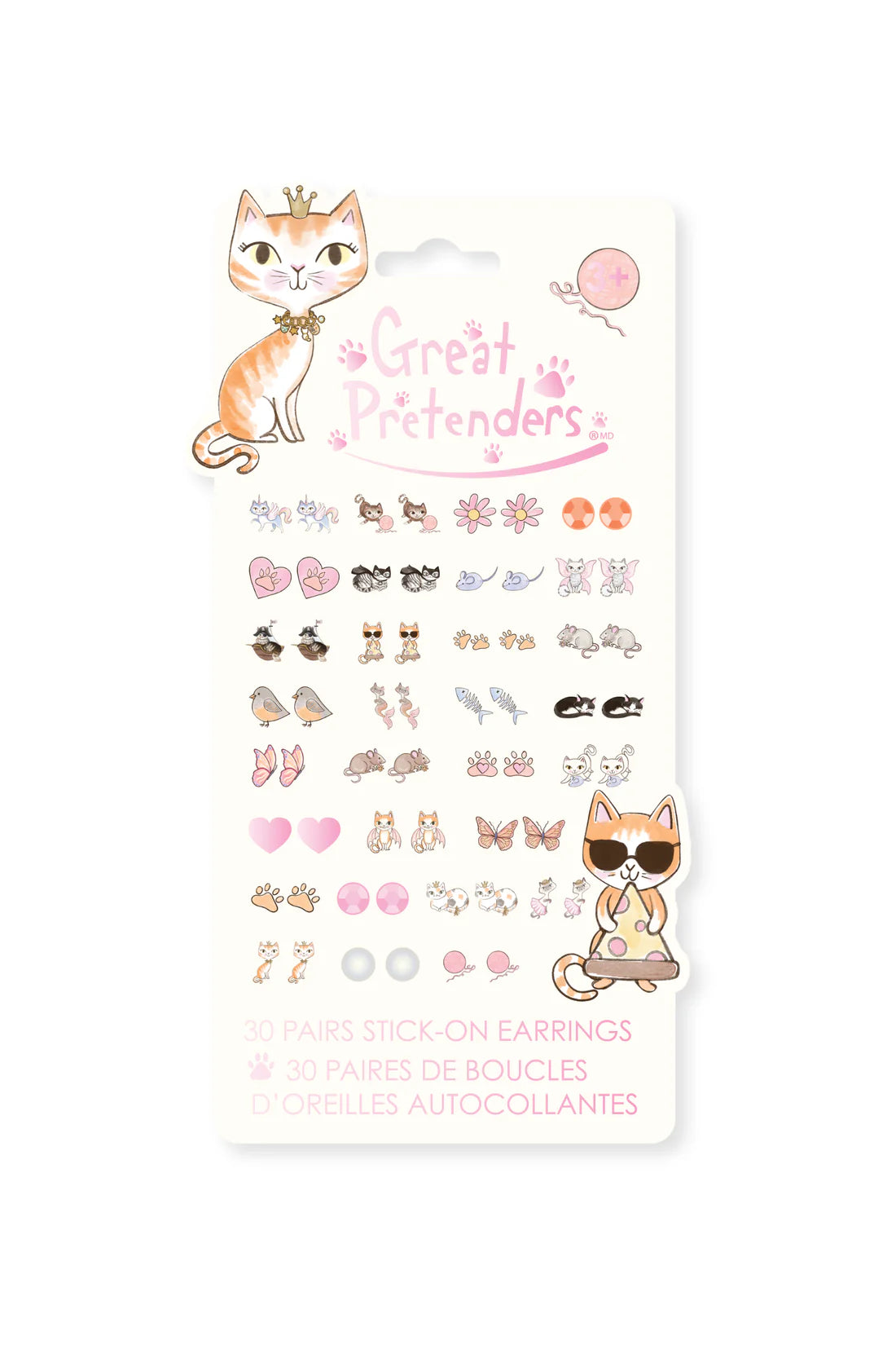 Great Pretenders Paw-some Sticker Earrings