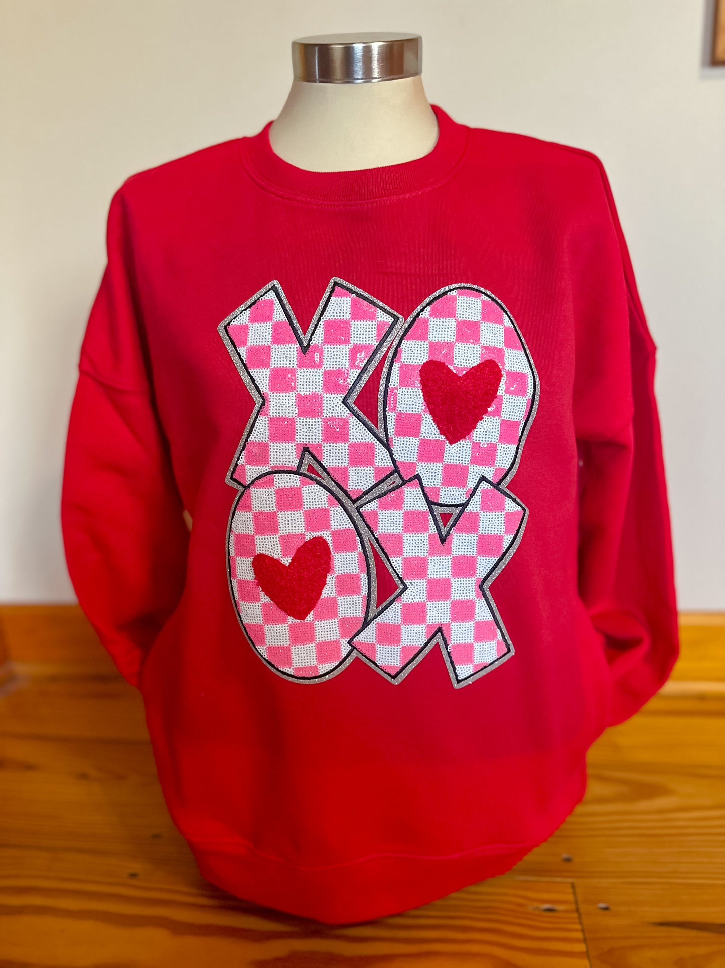 XOXO Patch Sweatshirt