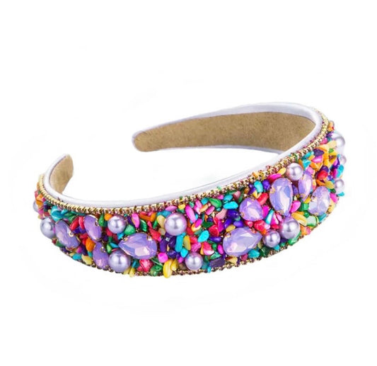 Confetti Couture Rhinestone Headband