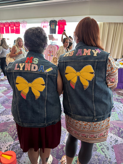 Custom Denim Vest