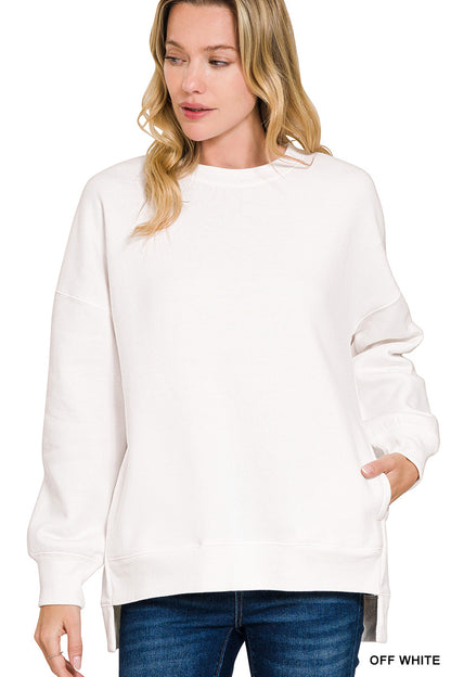 Snowflake Patch Sweatshirt