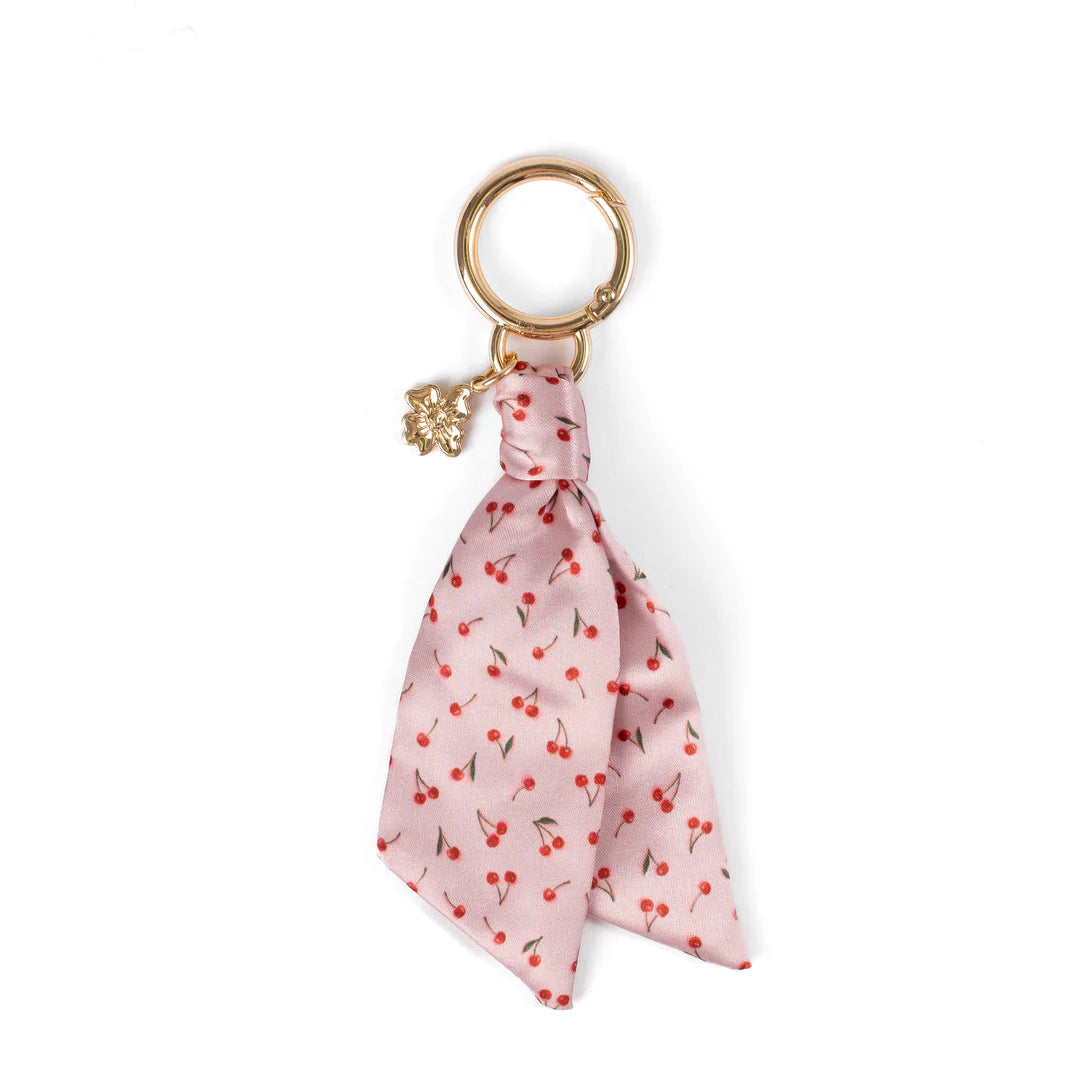 EB Painted Cherries Satin Keychain