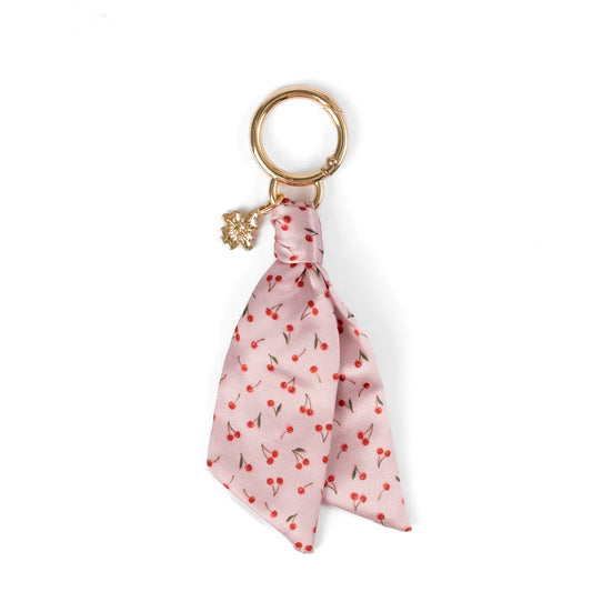 EB Painted Cherries Satin Keychain