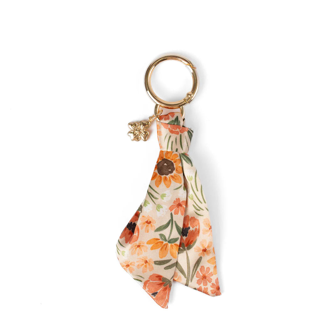 EB Primrose Poppy Satin Keychain
