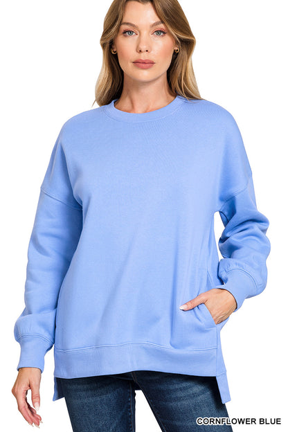 Snowflake Patch Sweatshirt