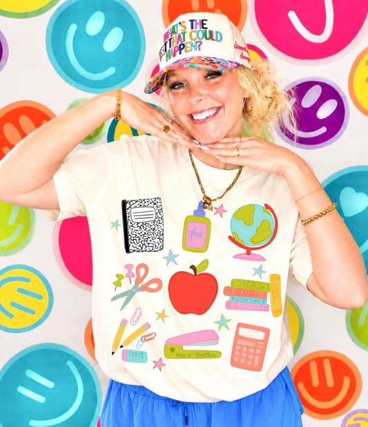 School Supply Tee